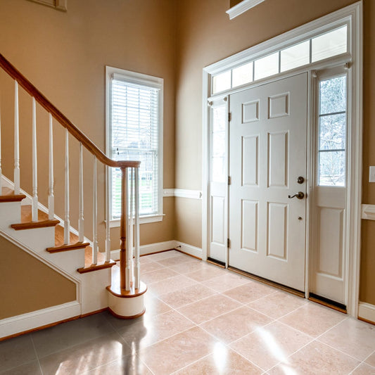 Classic Light Travertine Honed Floor and Wall Tile - Livfloors Collection