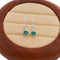 Blue green silver