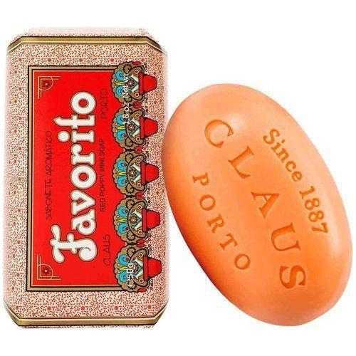 Claus Porto Favorito Red Poppy Mini Soap 1.7 Oz