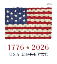 2026 U.S. Flag Forever Postage Stamps Booklet – 100 Count