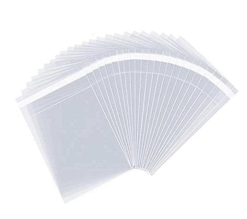 Clear Self Seal Cello Bags Size 11x15 Cellophane Packaging Supplies 100 Pack