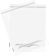 Clear Self Seal Cello Bags Size 12x18 Cellophane Packaging Supplies 100 Pack