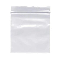 Clear Zip Top Seal Recloseable Lock Bags 6x6 Packaging Supplies 100 Pack