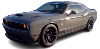 2015-2023 Dodge Challenger Steel Neutral Strap/Release Cover Plate - Laser Cut, Painted, Authentic