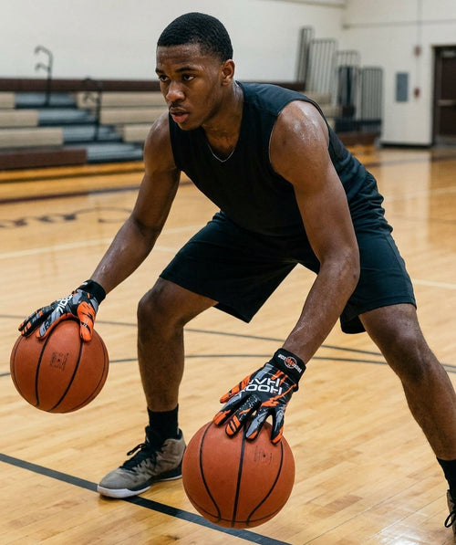 Hoop Handz Weighted Basketball Gloves | Heavy | Increase Hand Speed