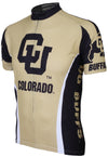 Colorado University Buffaloes Men's Road Cycling Jersey (S, M, L, XL, 2XL, 3XL)