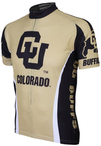 Colorado University Buffaloes Men's Road Cycling Jersey (S, M, L, XL, 2XL, 3XL)