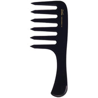 Wide Tooth 6.5 Inch Hard Rubber Comb