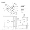 Compact Dimmer Switch for LED – Ideal for Yacht and RV Lighting
