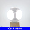 Compact Foldable Ball Light with Football Shape and LED Glow