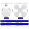 Compact Foldable Ball Light with Football Shape and LED Glow