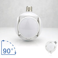 Compact Foldable Ball Light with Football Shape and LED Glow