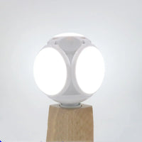 Compact Foldable Ball Light with Football Shape and LED Glow