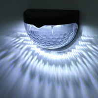 Compact Solar Light for Wall with Elegant Water Drop Lighting for Outdoor