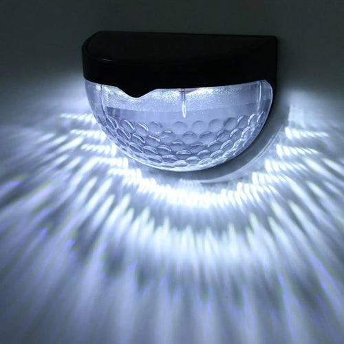 Compact Solar Light for Wall with Elegant Water Drop Lighting for Outdoor