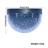 Compact Solar Light for Wall with Elegant Water Drop Lighting for Outdoor