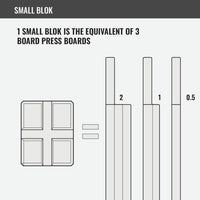 Small BenchBlokz 1/2-1 - PRO