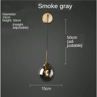 Contemporary Modern Hanging Light Perfect for Bedroom Spaces