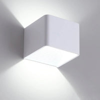 Contemporary Square Indoor LED Lamp for Living Spaces
