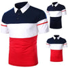 Cool Polo Men Shirt Nice Short Sleeve Polo Shirt Contrast More Color Polo New Clothing Summer Streetwear Casual Fashion Men Tops Men's Golf Polo Shirt Short Sleeve Tactical Polo Shirts Slim Fit Casual Tennis T-Shirt