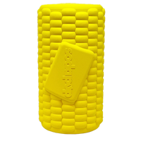 Corn on the Cob Dog Toy - Durable Rubber Treat Dispenser | USA Made