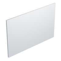 Corrugated Plastic Sheets - 24 x 36 inches - Acoustic Foam Backing