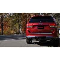 Corsa 14-16 Jeep Grand Cherokee Summit Edition Black 2.5in Dual Rear Exit Cat-Back Exhaust