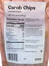 Carob Chips, Unsweetened