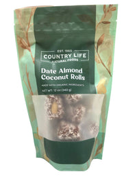 Date Coconut Roll, Almond, Organic