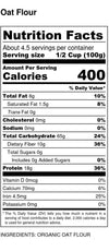 Oat Flour, Organic