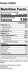 Whole Wheat Pastry Flour, Organic