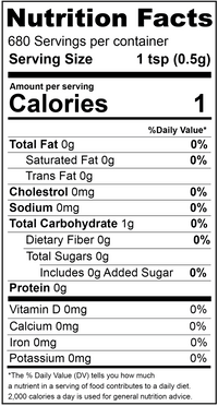 Stevia Extract Powder, White, Organic