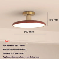 Cream Ceiling Light for Bedroom with Full Spectrum Lighting