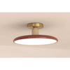 Cream Ceiling Light for Bedroom with Full Spectrum Lighting