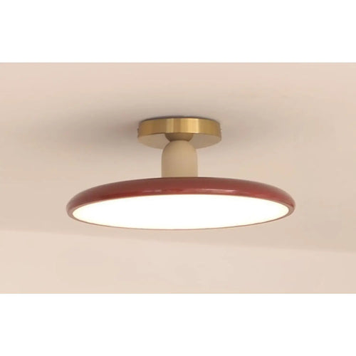 Cream Ceiling Light for Bedroom with Full Spectrum Lighting