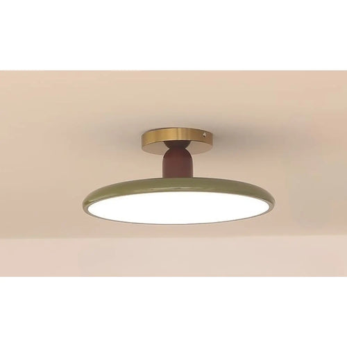 Cream Ceiling Light for Bedroom with Full Spectrum Lighting