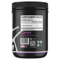 Creatine Monohydrate Ultramicronized | 5g Per Serving, 60 Servings | ONE ZTRIKE by ZNETICS