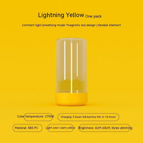 Creative Atmosphere Tent Light with LED, Rechargeable, Durable Feature