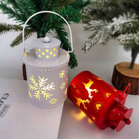 Creative Candle Lights Lantern with LED for Christmas & Holiday Decoration