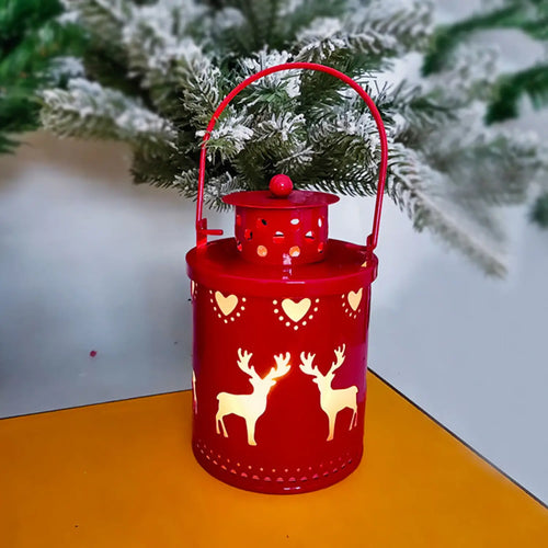 Creative Candle Lights Lantern with LED for Christmas & Holiday Decoration