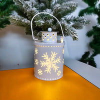 Creative Candle Lights Lantern with LED for Christmas & Holiday Decoration