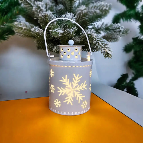 Creative Candle Lights Lantern with LED for Christmas & Holiday Decoration