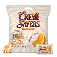 Creme Savers Hard Candy Orange and Creme 6ct (85g)
