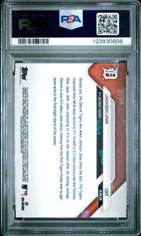 Graded 2025 Topps Now Jackson Jobe #192 Black Foil /10 Rookie RC Baseball Card PSA 10 Gem Mint