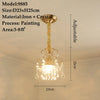 Crystal Chandelier Modern Design with Iron and Elegant Crystal Finish