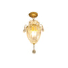 Crystal Chandelier Modern Design with Iron and Elegant Crystal Finish