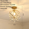 Crystal Chandelier Modern Design with Iron and Elegant Crystal Finish