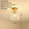 Crystal Chandelier Modern Design with Iron and Elegant Crystal Finish