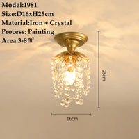 Crystal Chandelier Modern Design with Iron and Elegant Crystal Finish