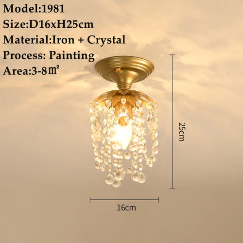 Crystal Chandelier Modern Design with Iron and Elegant Crystal Finish